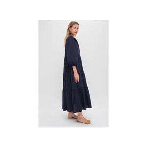 Tuckernuck Pomander Place Navy Mabel Maxi Dress